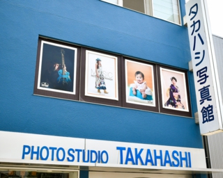 スタジオ2階の窓部分